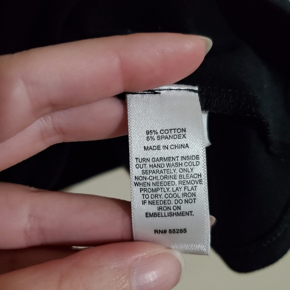 Express | sequin peplum top - Picture 9 of 9